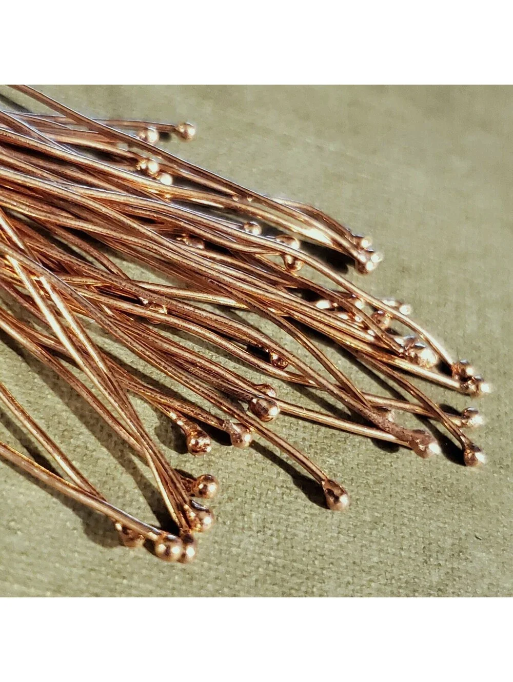 Solid Raw India Copper Handmade 1.5